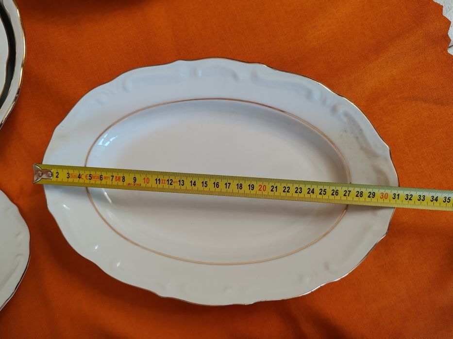 Голям винтидж порцеланов сервиз за хранене 72 части