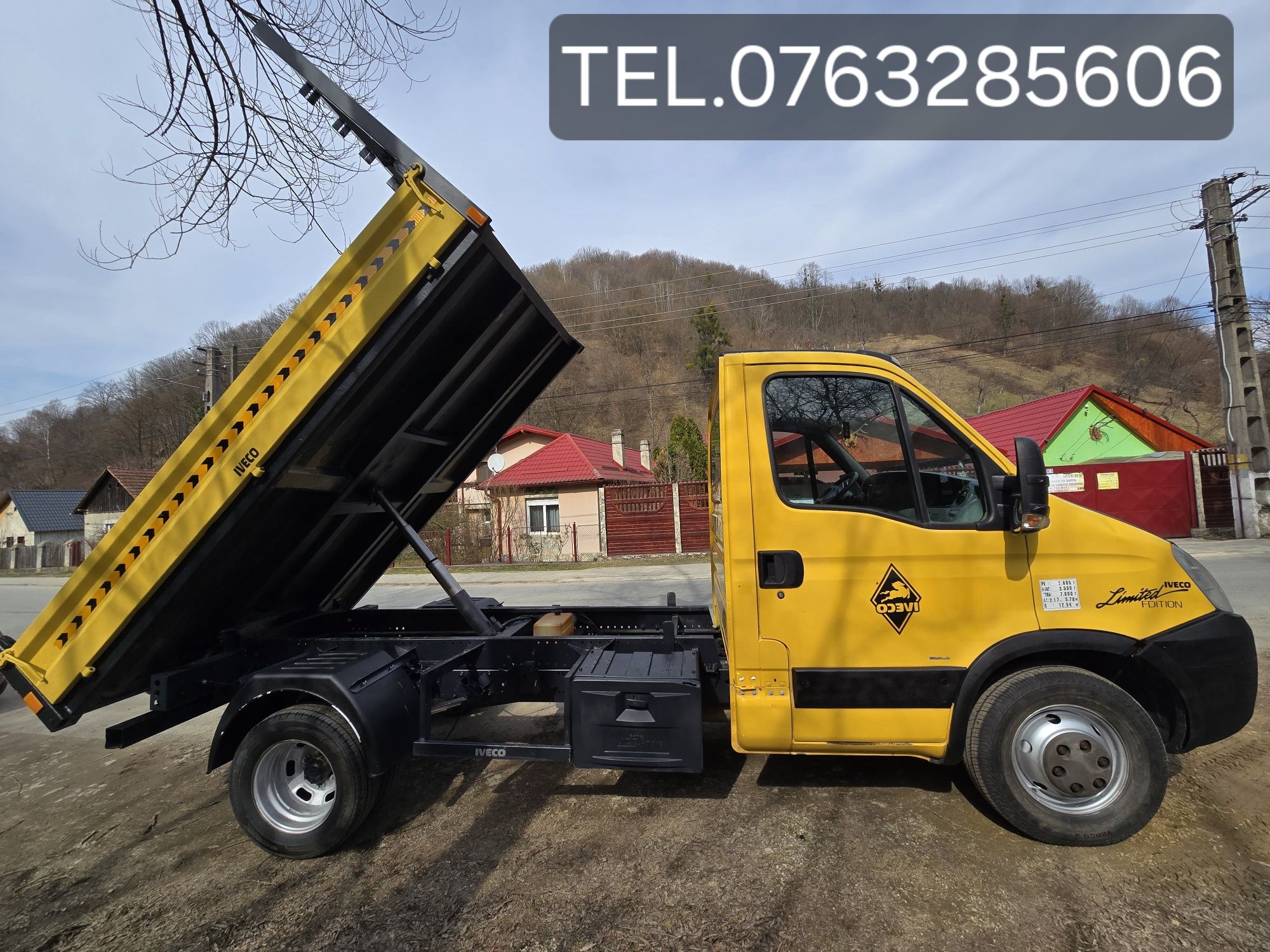 Vând Iveco Daily 35C18 basculabil, inmatriculat RO