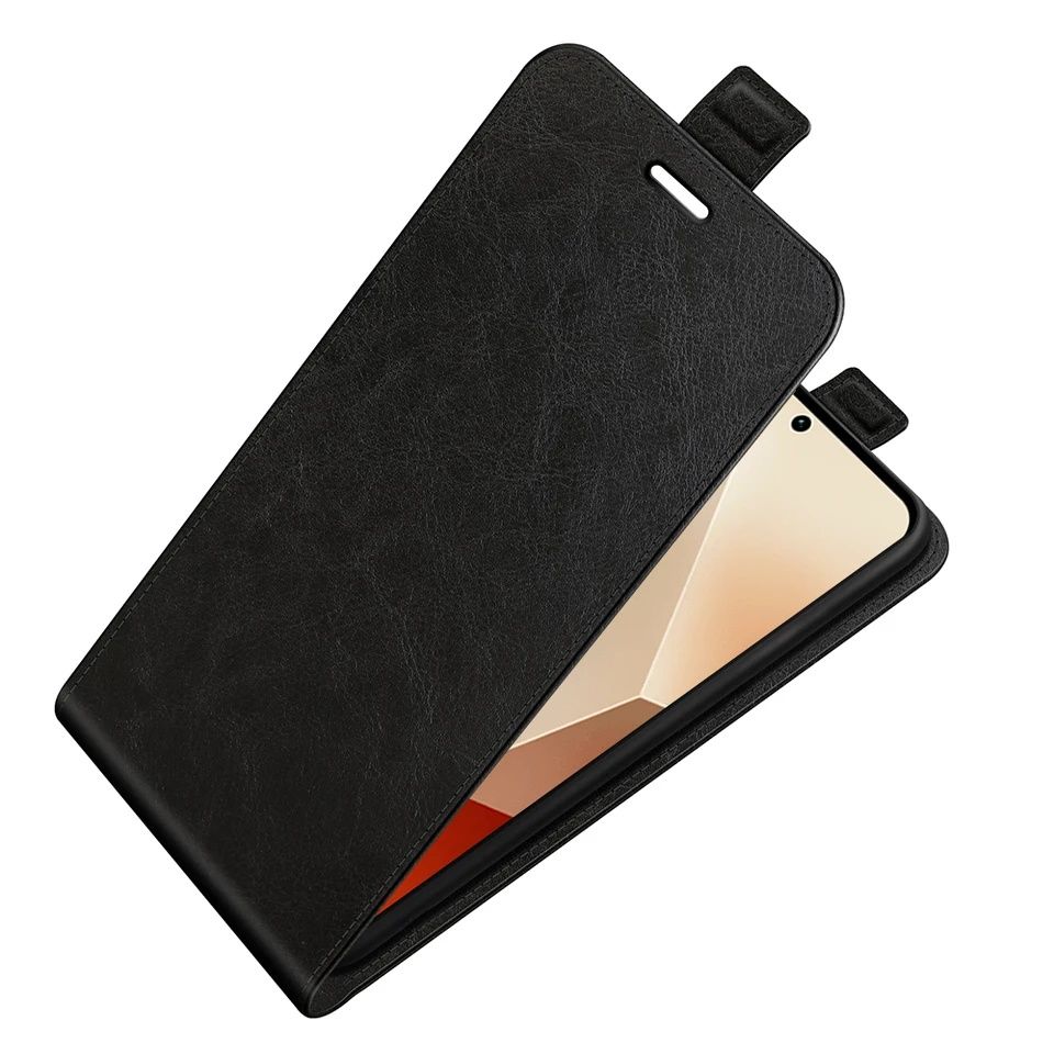 Xiaomi Redmi Note 14 / 14 Pro / 14 Pro+ / Вертикален кожен калъф