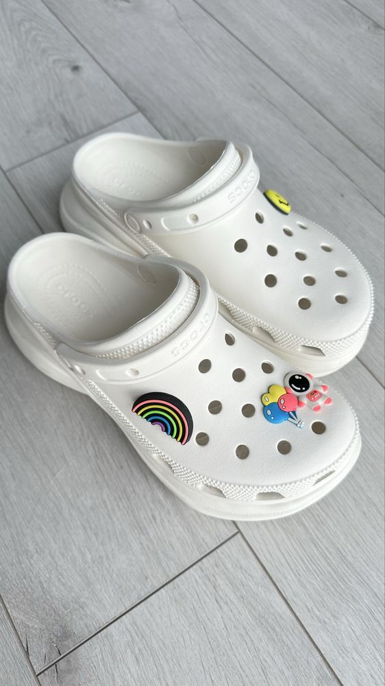 Crocs белые, 39р
