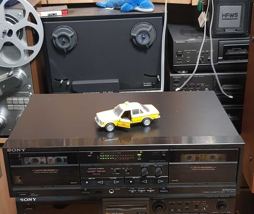 Casetofon Deck Audio Stereo Vintage SONY TC WR520 (Autoreverse)