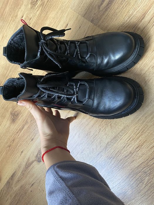 Кожени боти естествена кожа