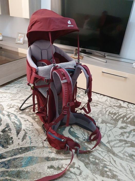 Rucsac pentru transport copil Deuter Kid Comfort Maron