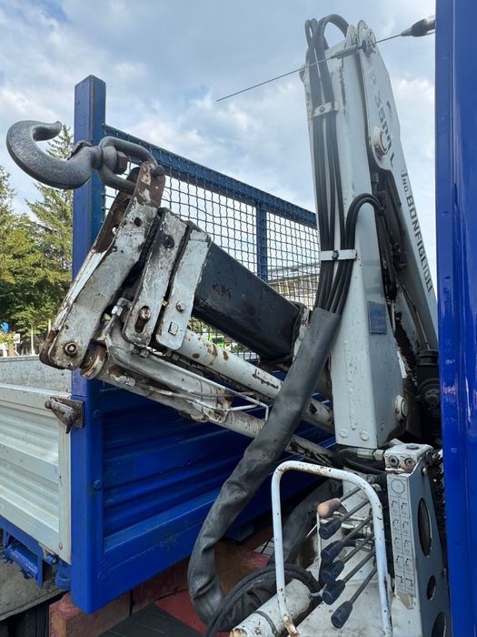 Iveco daily basculabil cu macara