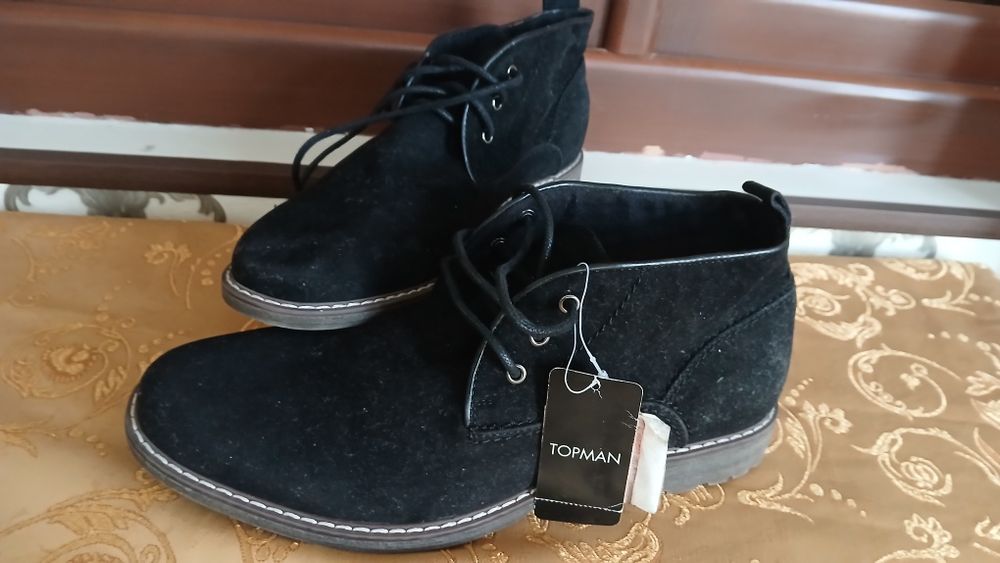 Мужские замщевые ботинки