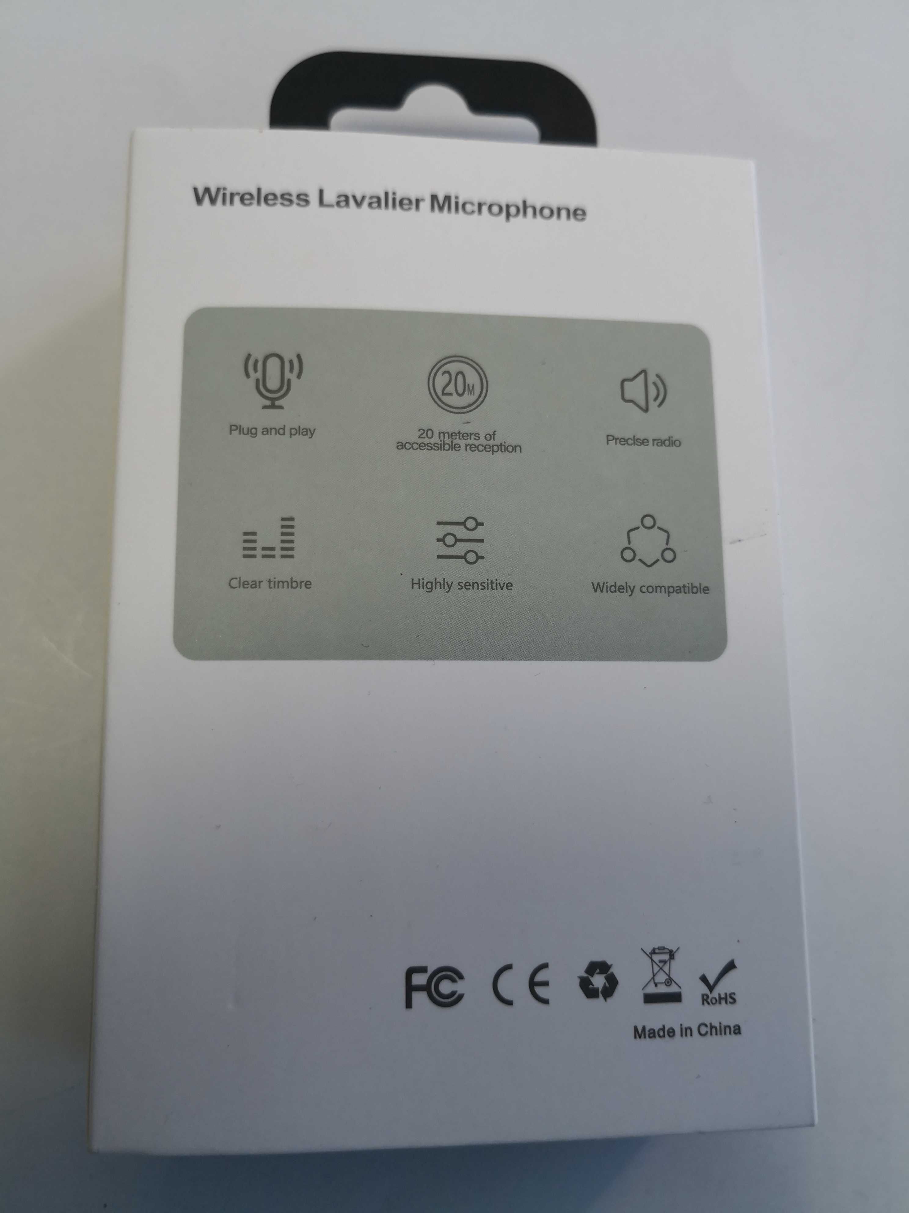 Microfon wireless tip c de lavaliera