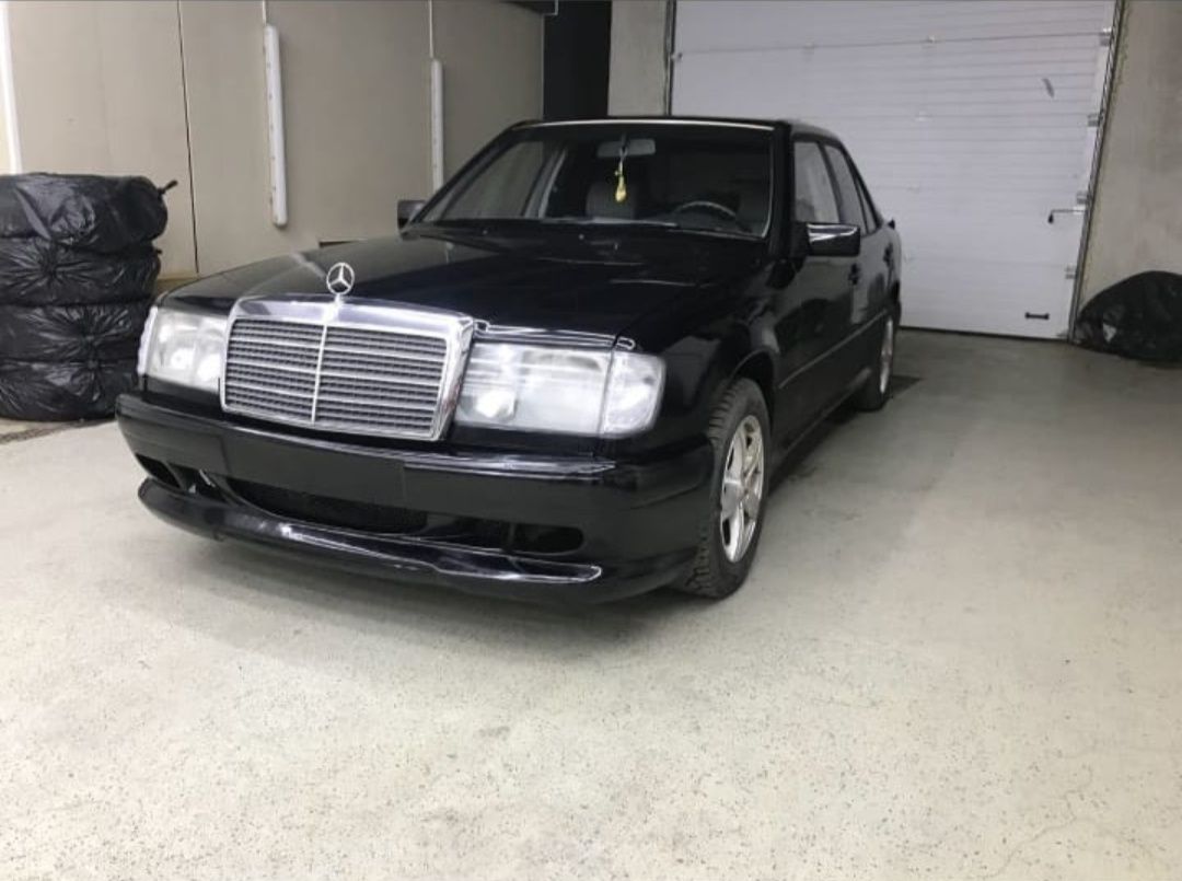 Mersedes W124!Бампер порог спойлер фара туманник обвес валд амг