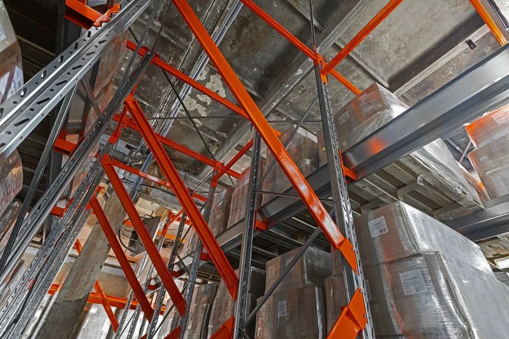 Промышленные стеллажи премиум класса, Складские стеллажи, Стеллаж