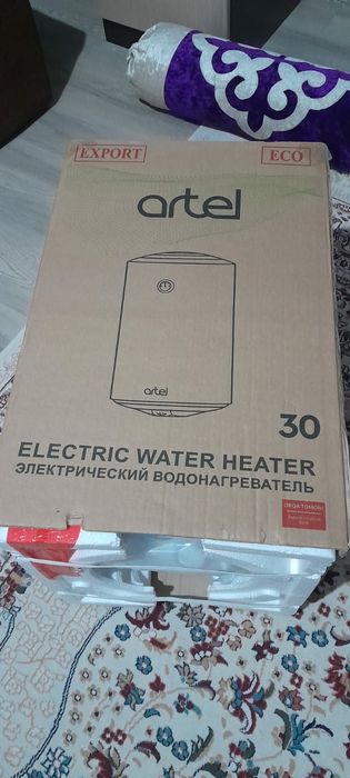 Продам электрический водонагреватель Artel 30л, новый бойлер