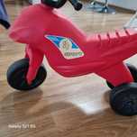 Set motocicleta / trotineta plastic și mașinuța cu lumini