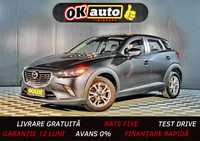 Mazda CX-3 2016 euro6 1.5d - garantie 12 luni - rate fixe avans 0%