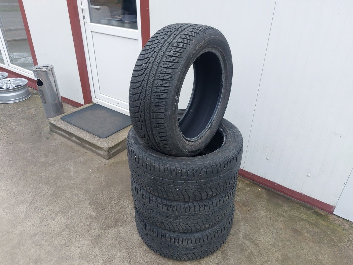 100 lei bucata! Set anvelope M+S/IARNA 225 50 17 Hankook