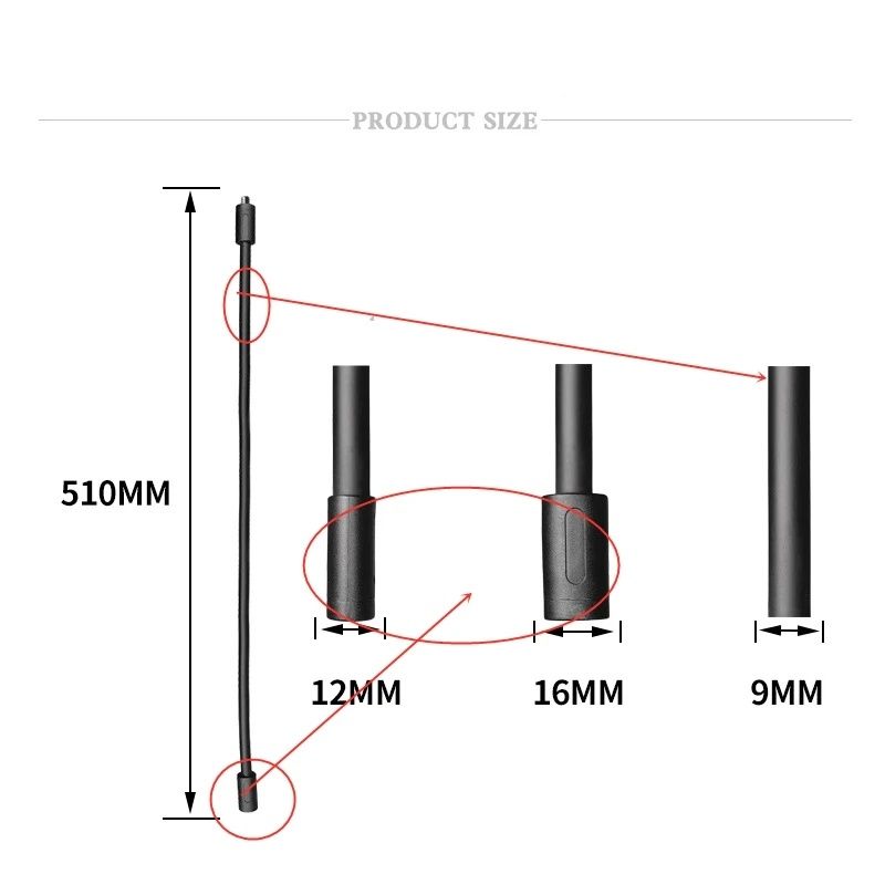 Montura flexibila Monkey tail mount 51cm, 1/4,  Insta 360, GoPro, Dji