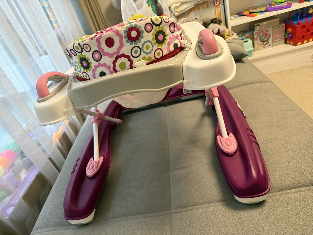 Паяк Бебешка проходилка 2 в 1 Caretero Toyz - Surf, Flоral ГАРАНЦИЯ