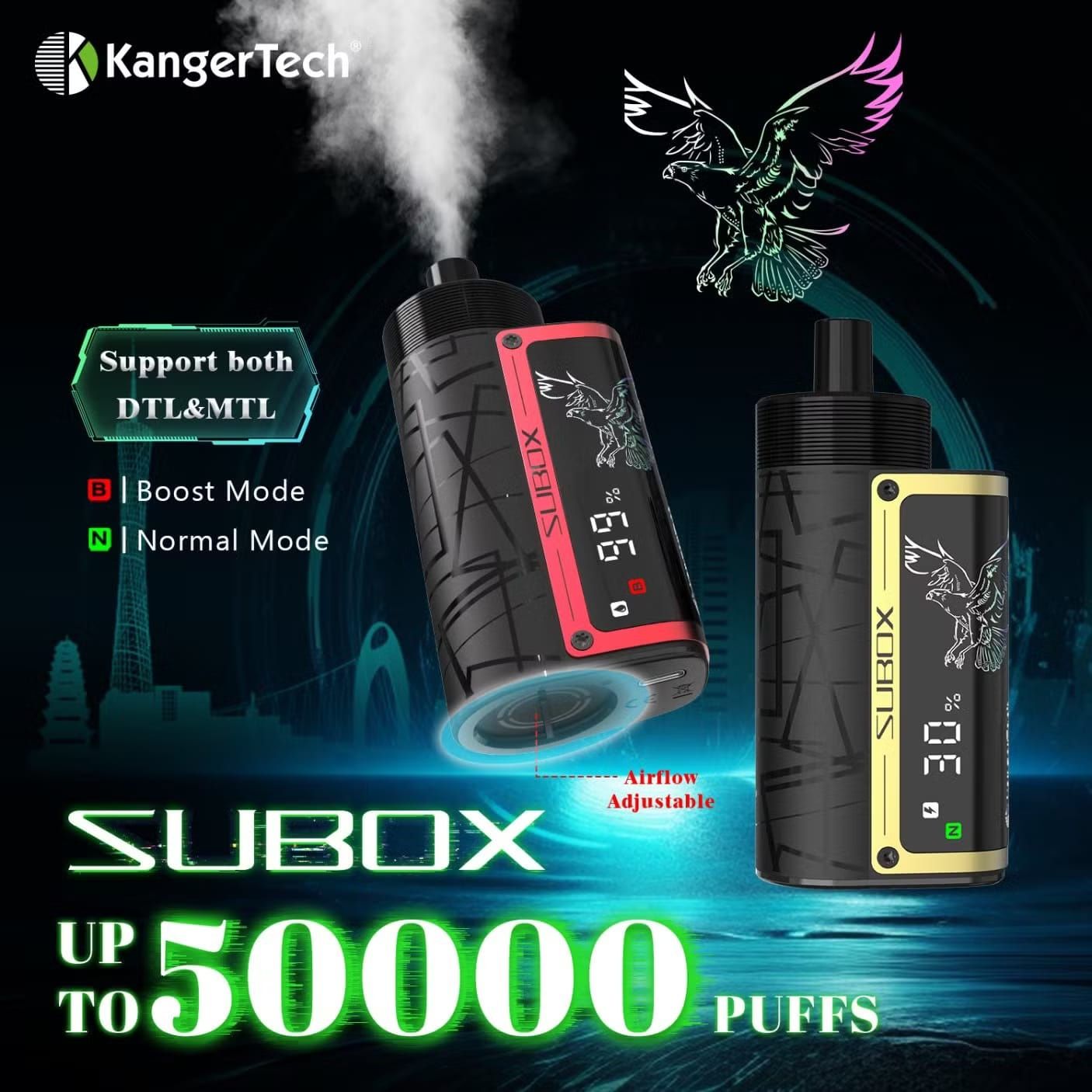 Vape Kanger Tech 50 000 puff