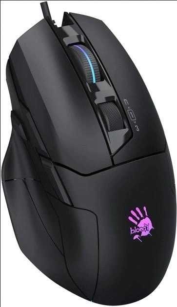 Проводная игровая мышь Bloody W70MAX BLACK RGB Gaminig Mouse