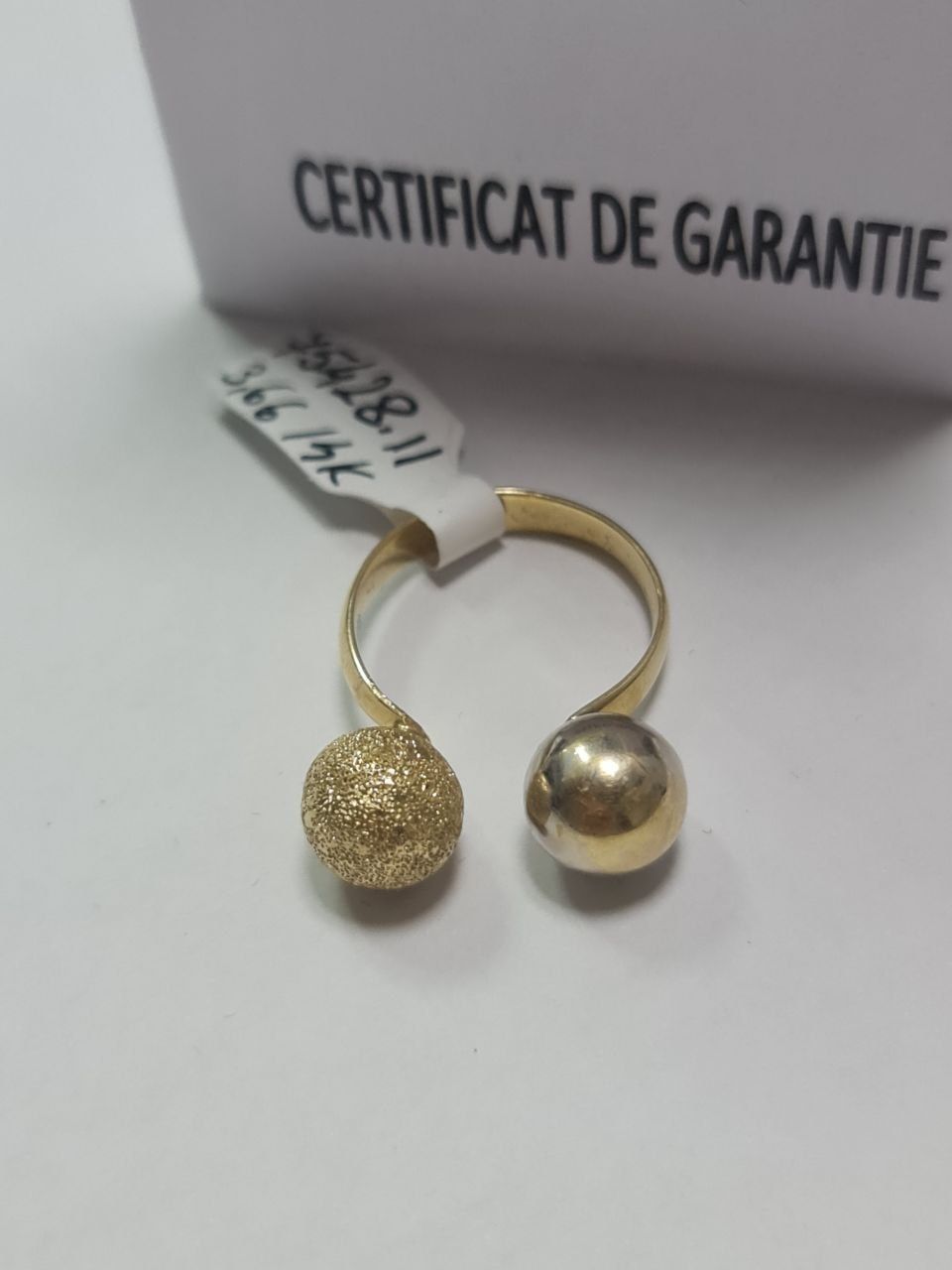 Inel aur galben 14K 3.66 gr m3