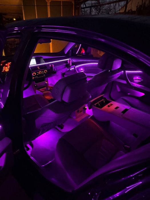 Kit Lumini Ambientale Acrilice Interior Auto Symphony Dinamice 6in1