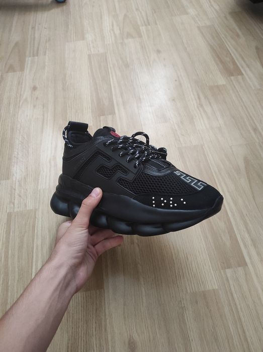 Versace chain reaction triple black