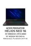Acer predator helios 16