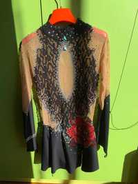 Състезателна рокля за фигурно пързаляне Flamenco / Tango