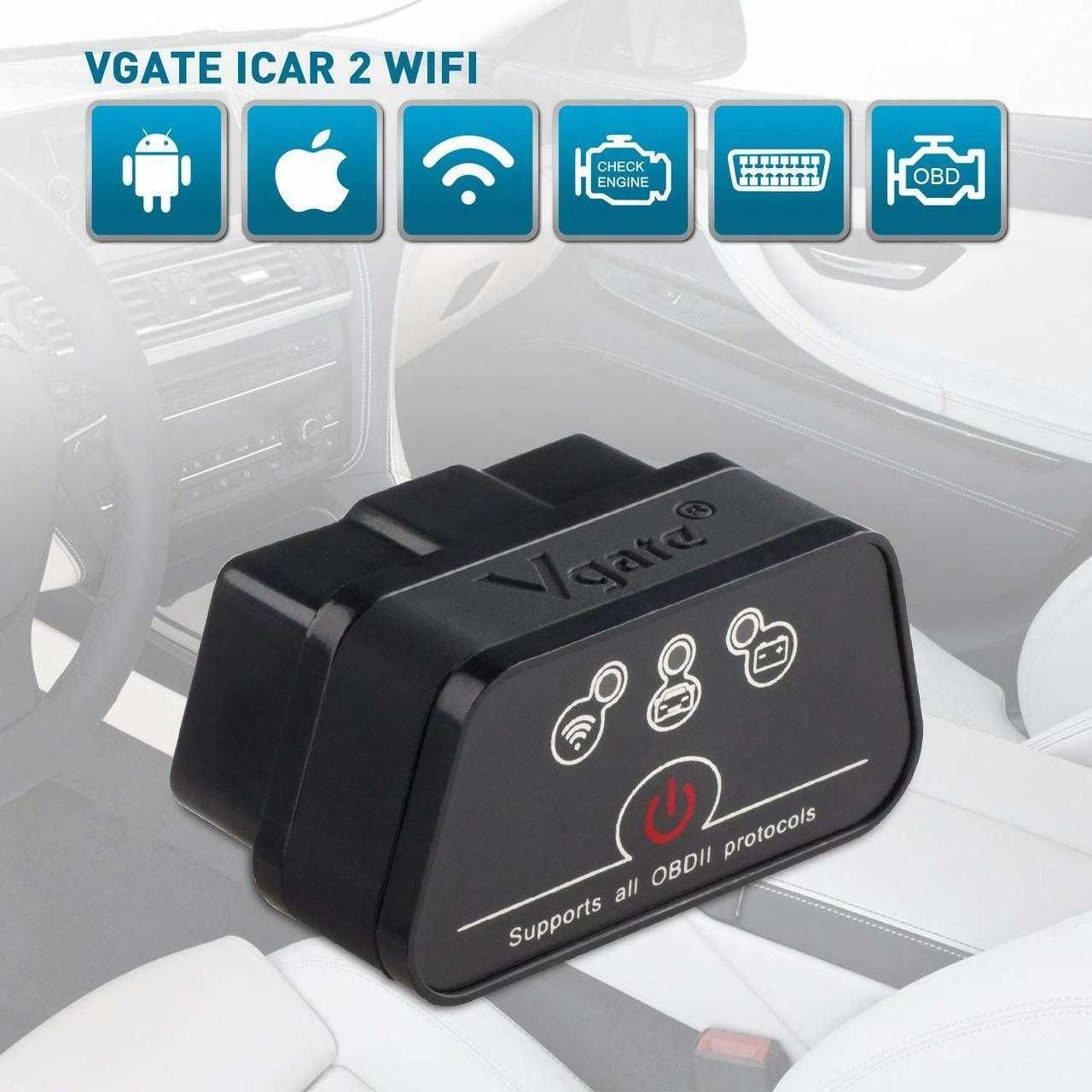 Vgate iCar 2 Wifi скенер за автодиагностика OBD2