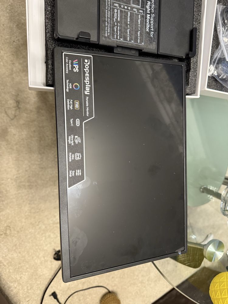 Laptop monitor extender