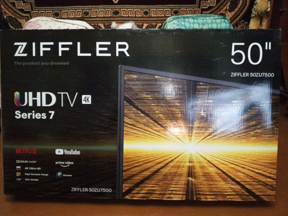 Телевизор Ziffler 50ZU750О