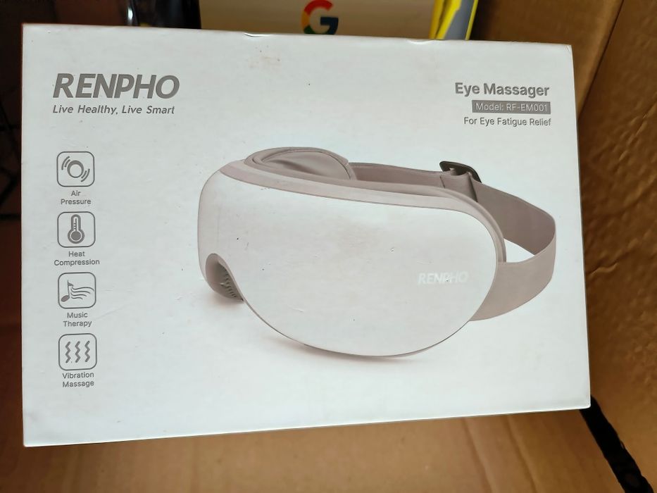 Eye massaher Aparat pentru masaj ocular Renpho ochelati pentru masaj l
