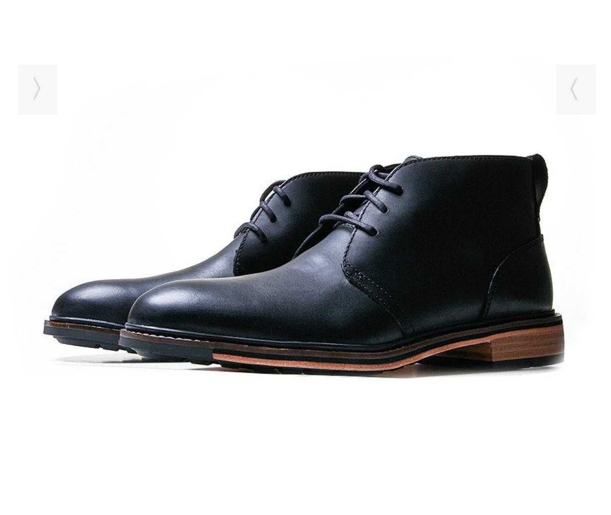 Ботинки Clarks Bostonian Costigan Mid WP Black