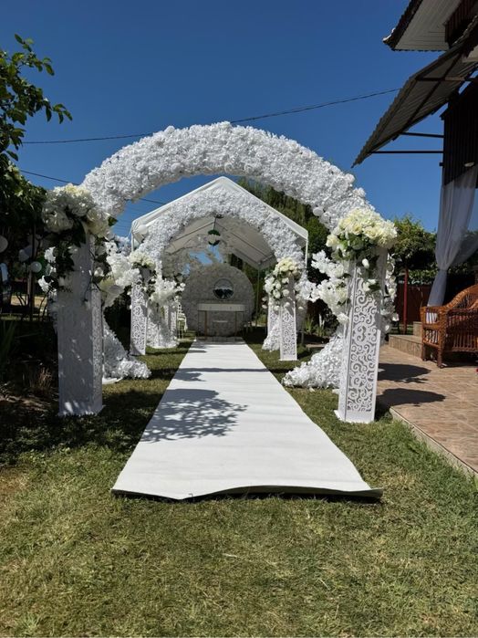 Închiriez decor nuntă/cununie civilă Gorj
