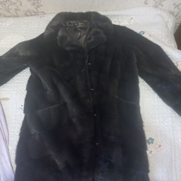 Норковая шуба. Б/у