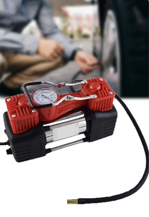 Компресор за гуми с комплект инстументи  12V - 4х4