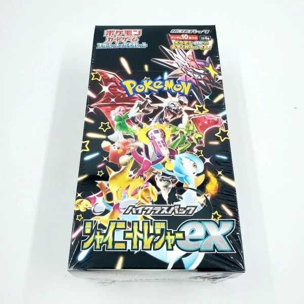 Продавам/Купувам Shiny Treasure ex Booster box и карти