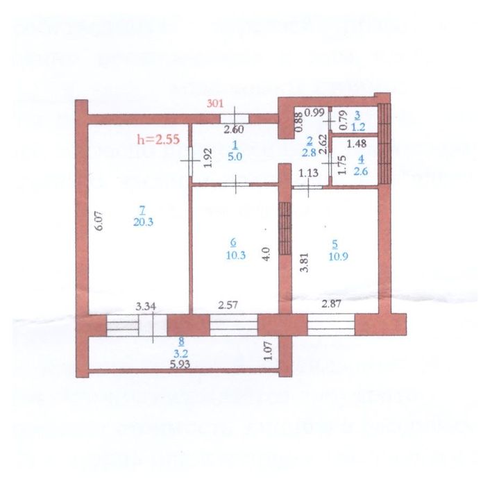 Продам квартиру на 2-м эаже