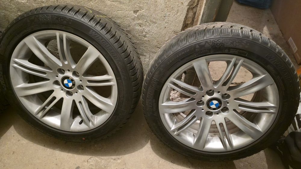 Jante BMW E63/60 r18 cauciucuri iarna 245 45 18 si 275 40 18
