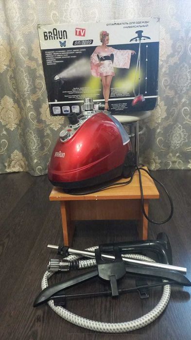 Вертикальный отпариватель braun BR-1089 (утюг)
