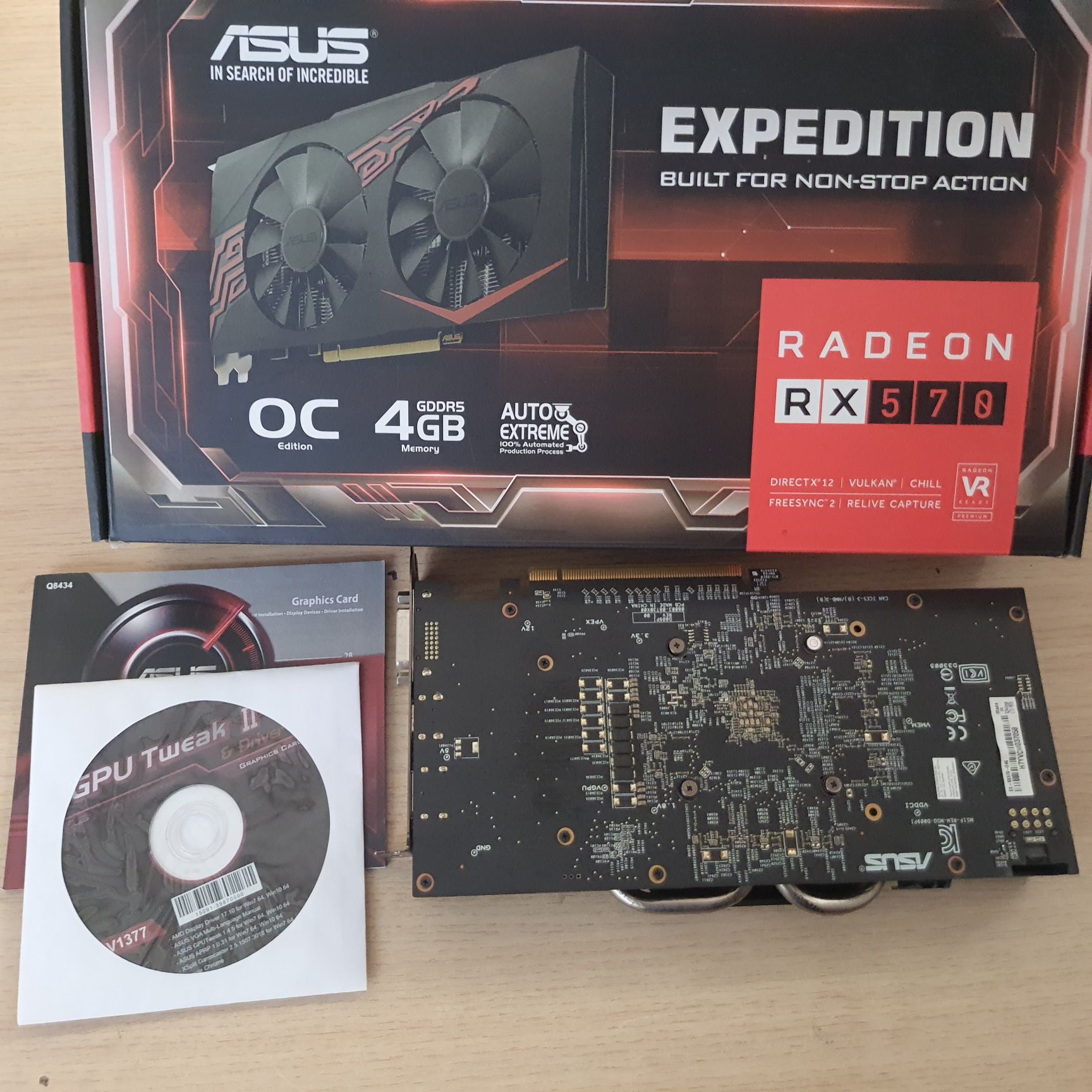 Vand Placa video ASUS RX570 4Gb EXPEDITION