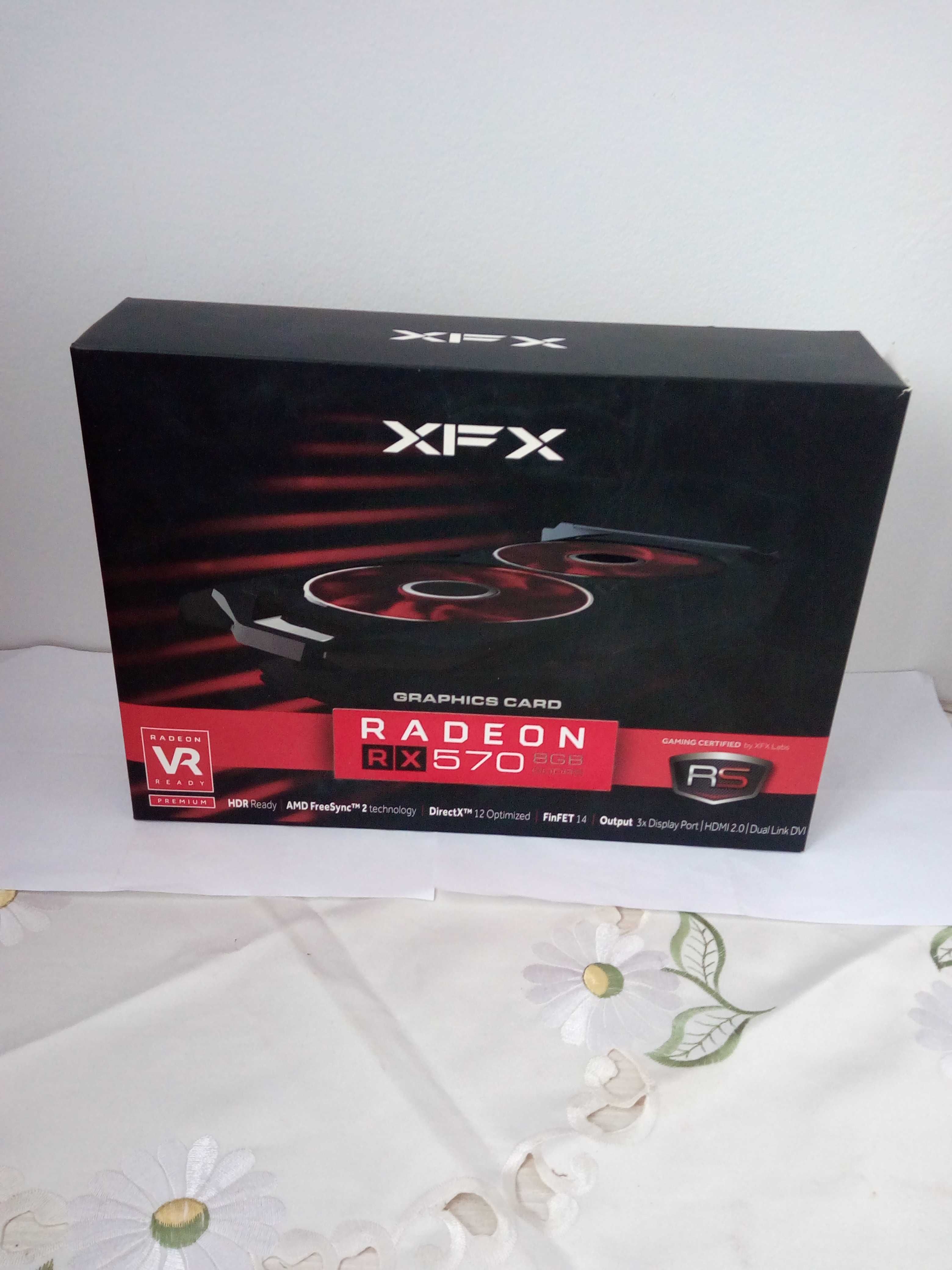 Placa video XFX RX 570 8Gb 256 biti