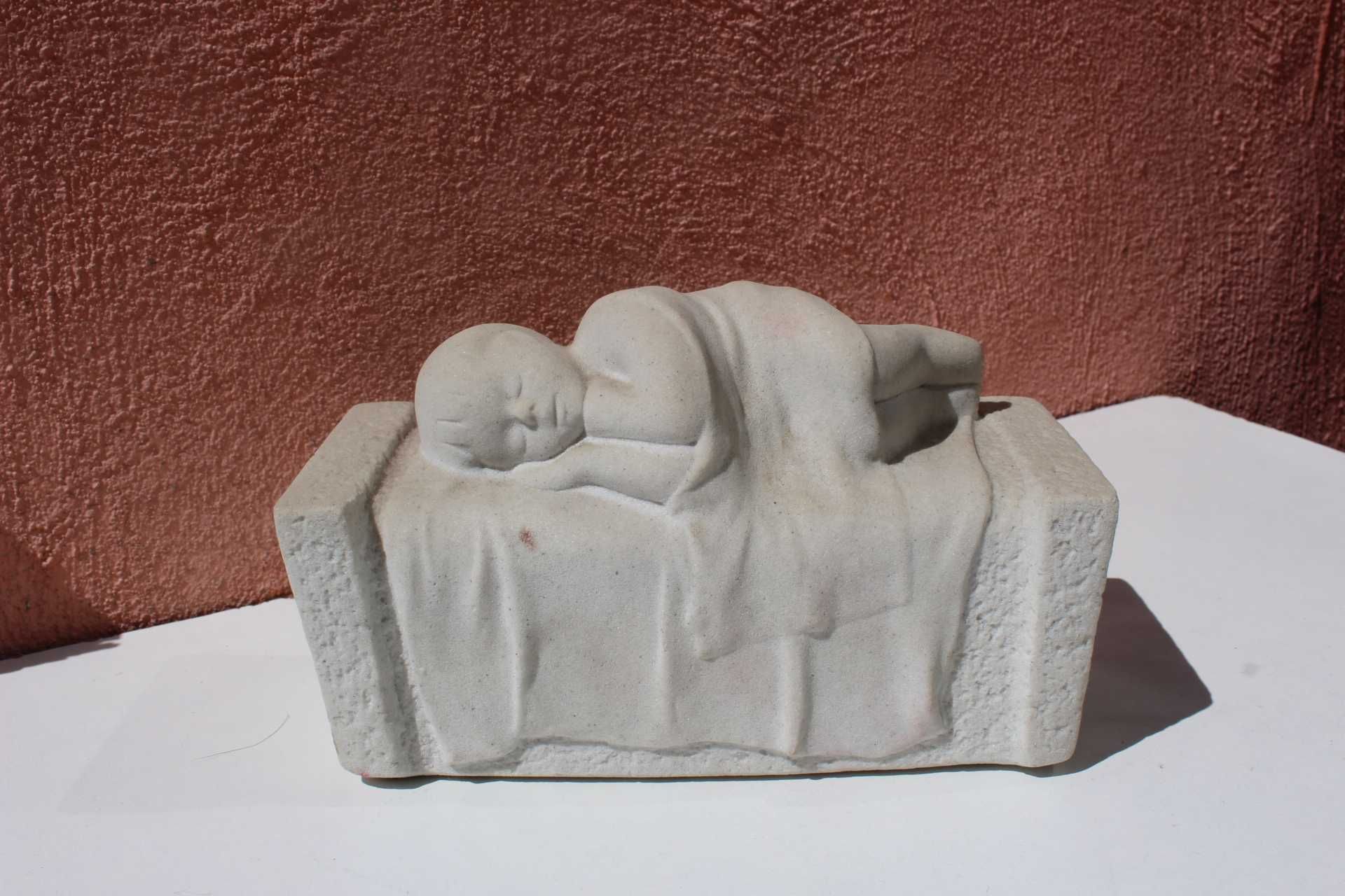 MARBELL sculptura piatra/marmura, Belgia, NOVEAU ART DECO, 1980