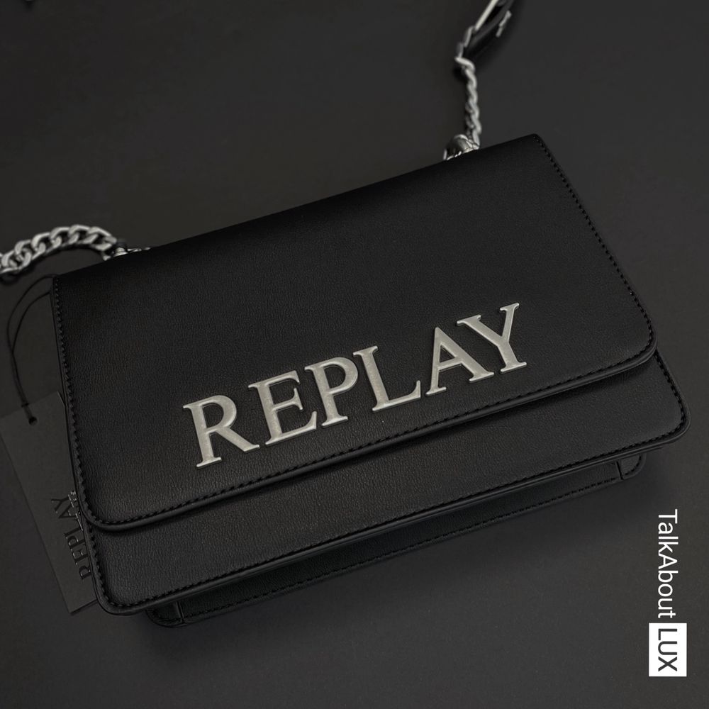 Оригинална дамска чанта Replay Black