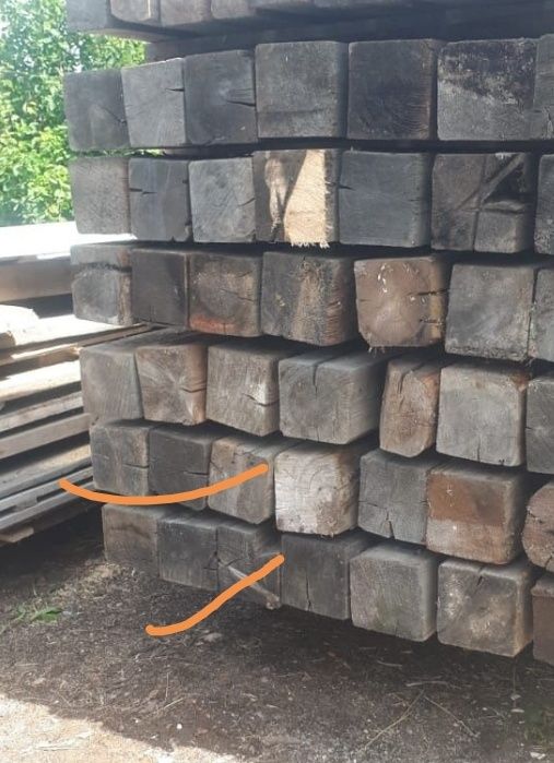 Брус лиственница