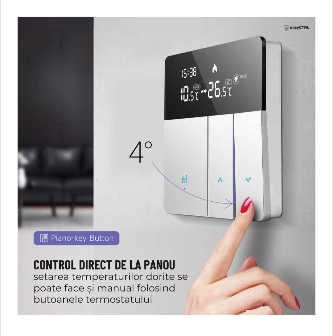 Термостати Smart WIFI програмируем регулатор на температурата нови