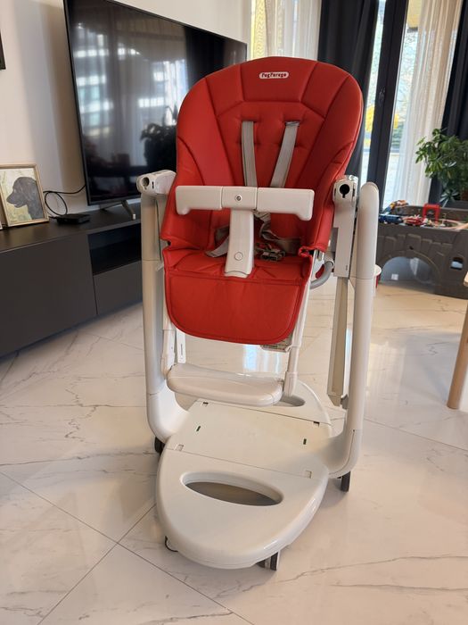 Столче за хранене 3в1 Peg Perego Tatamia follow me цвят Череша