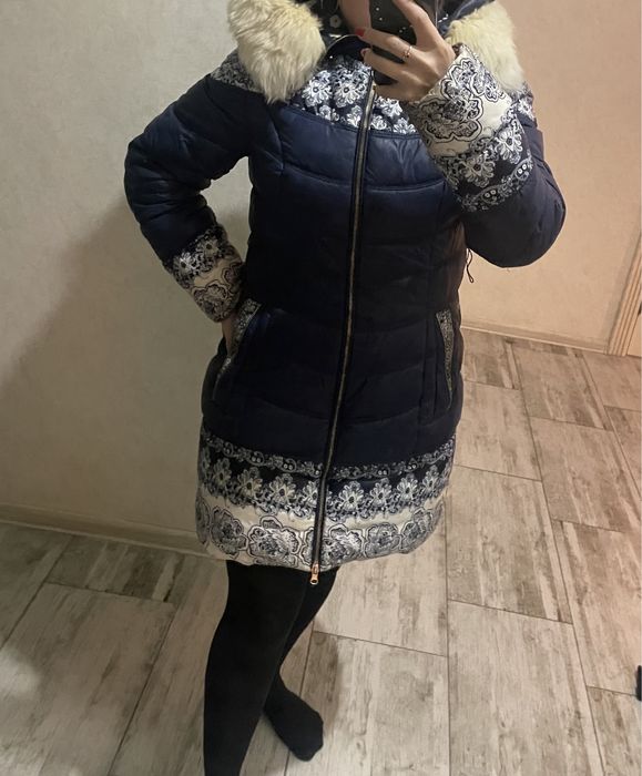 Пуховик зимний женский