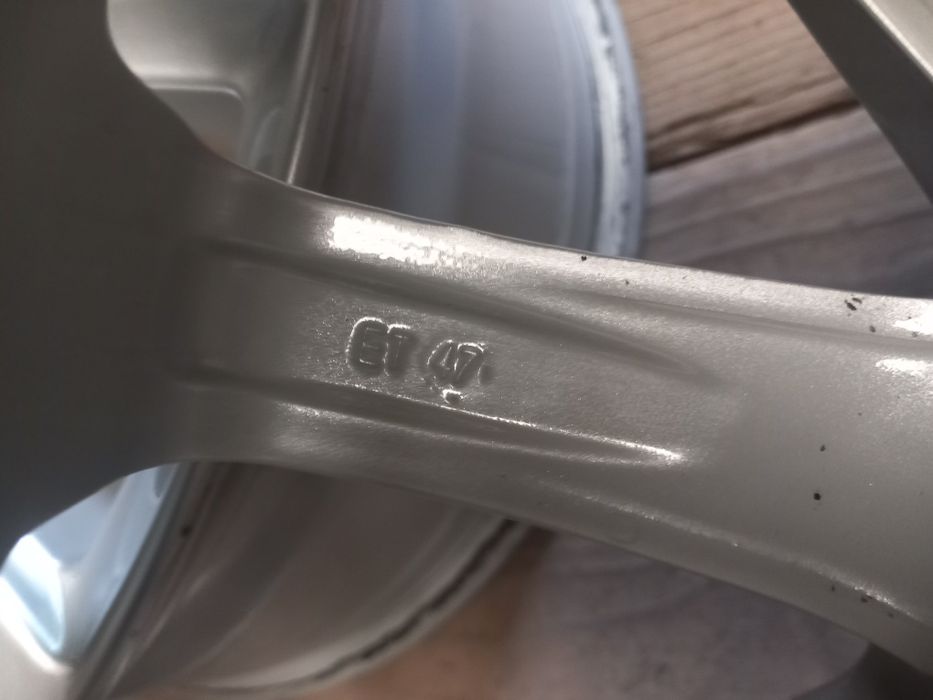 Jante r17 5x114.3 et 47 cb 67.1 cu inele de centrare