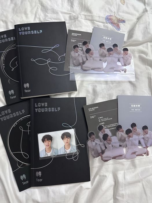 альбомы BTS, с картой Ким Сокджин