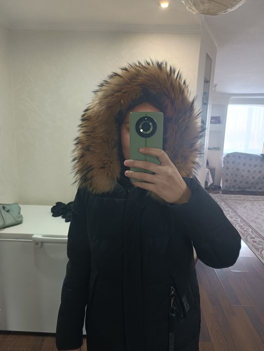 Куртка длинная очень теплая