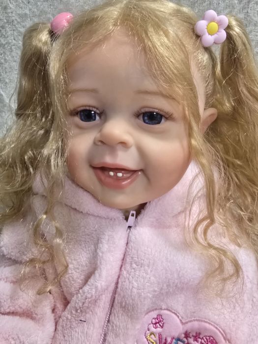 Кукла реборн, реалистична силиконова винил кукла Reborn бебе