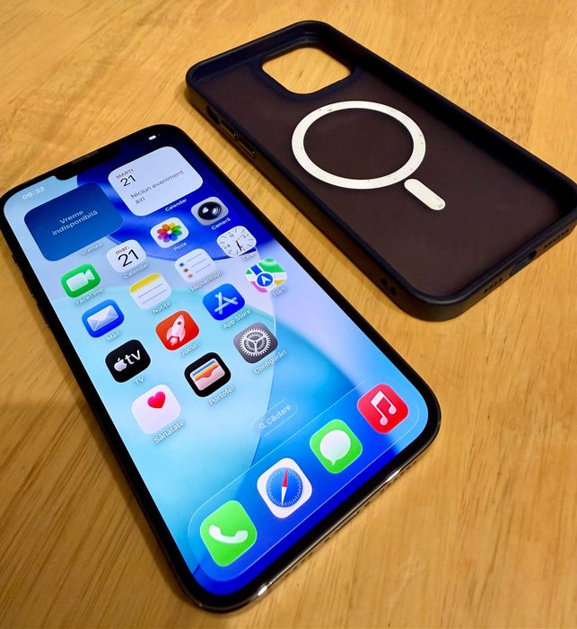 Apple iPhone 13 Pro Max 128 GB Graphite – flagship, stare excelentă